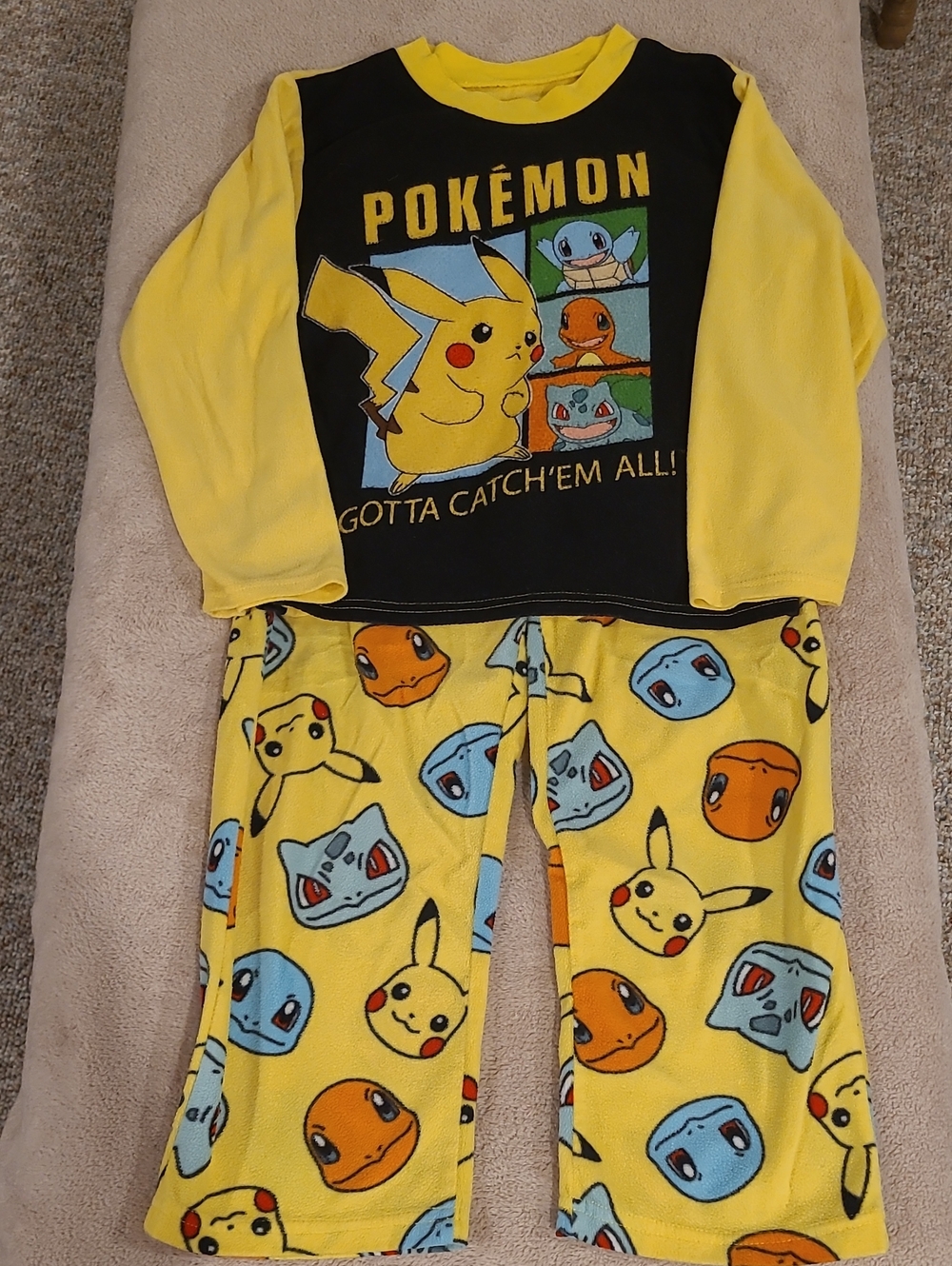 Boy's 2 Piece Fleece Pokemon pajamas 8